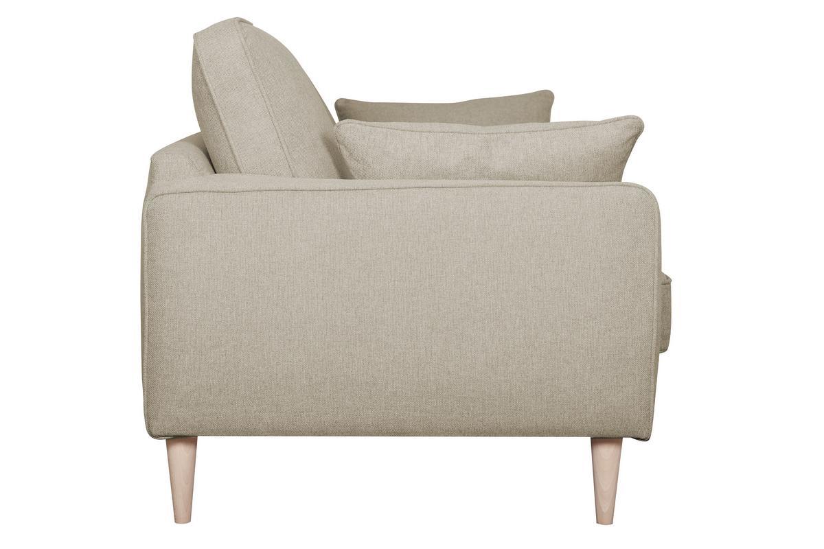 Skandinavisches 3-Sitzer-Sofa beige PAPEL