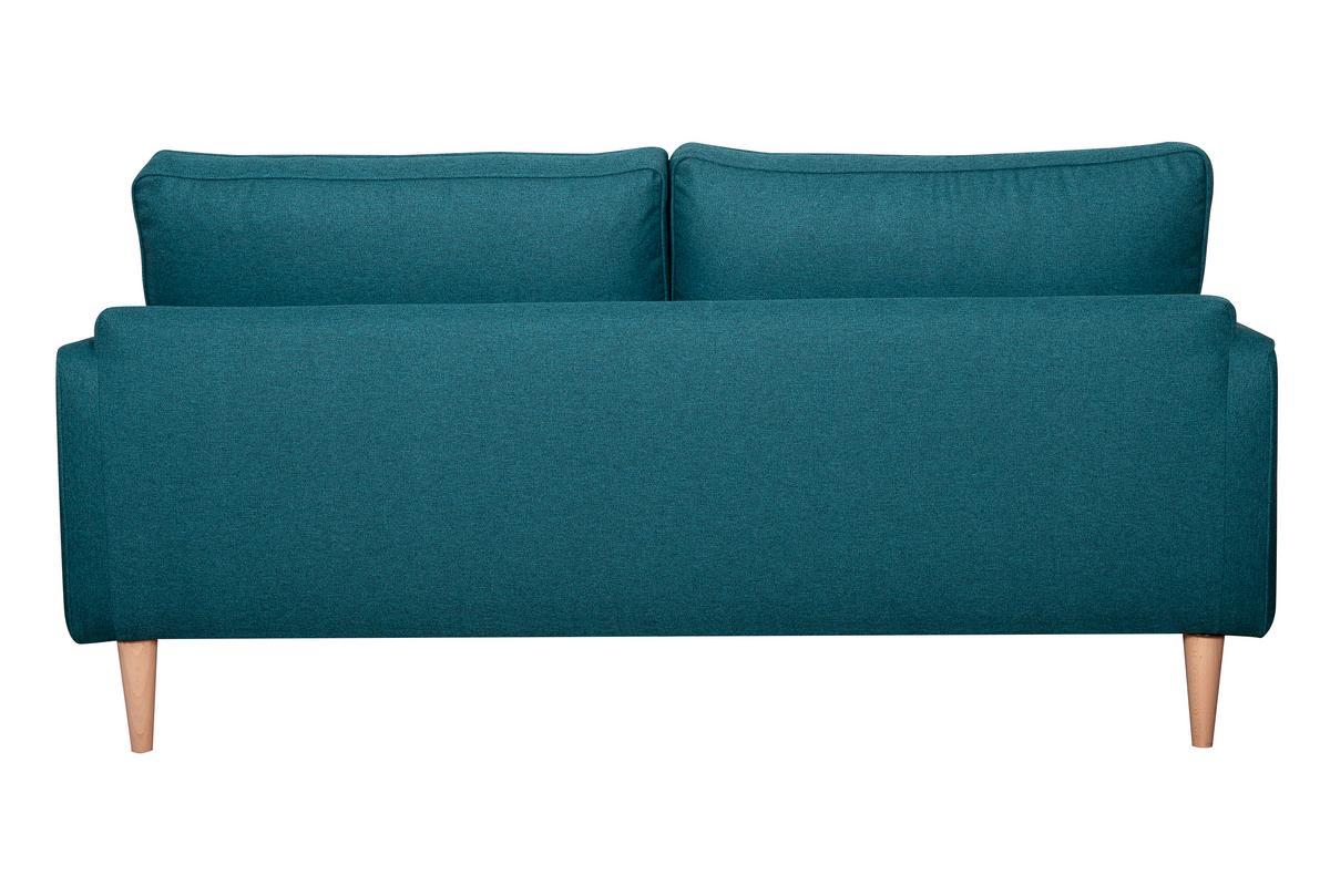 Skandinavisches 3-Sitzer-Sofa entenblau PAPEL
