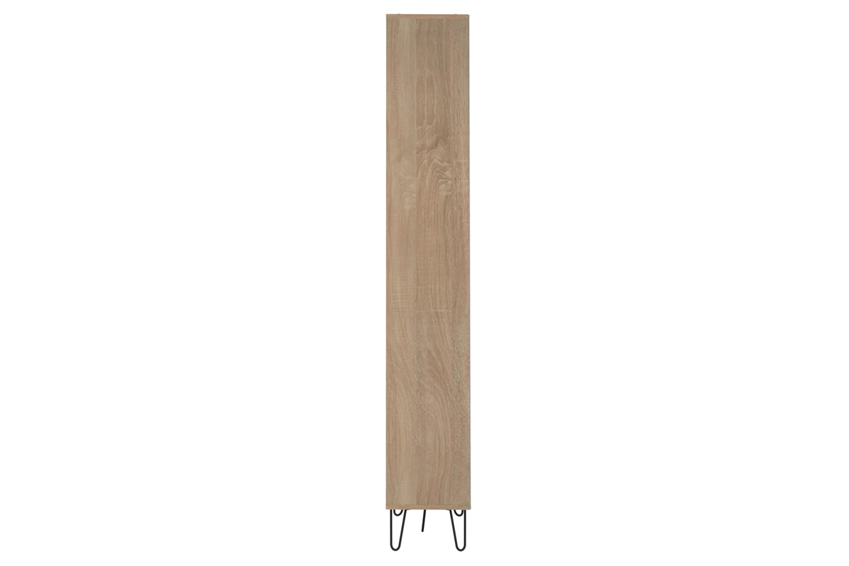Skandinavisches Bcherregal LUMY Holz und Wei