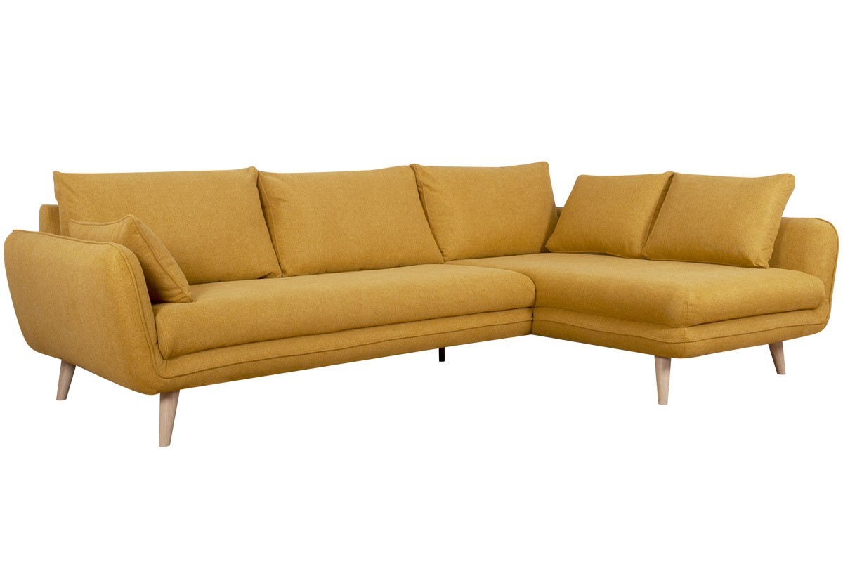 Skandinavisches Ecksofa 5-Sitzer kumingelf CREEP