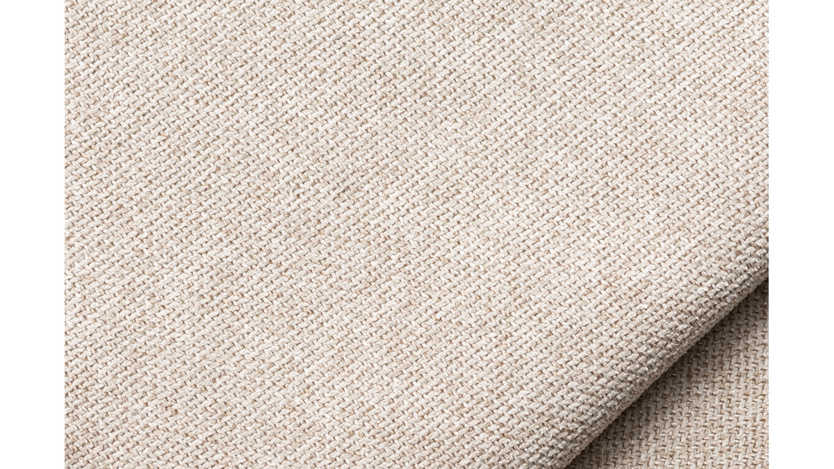 Skandinavisches Ecksofa rechts 5-Sitzer beige GUILTY