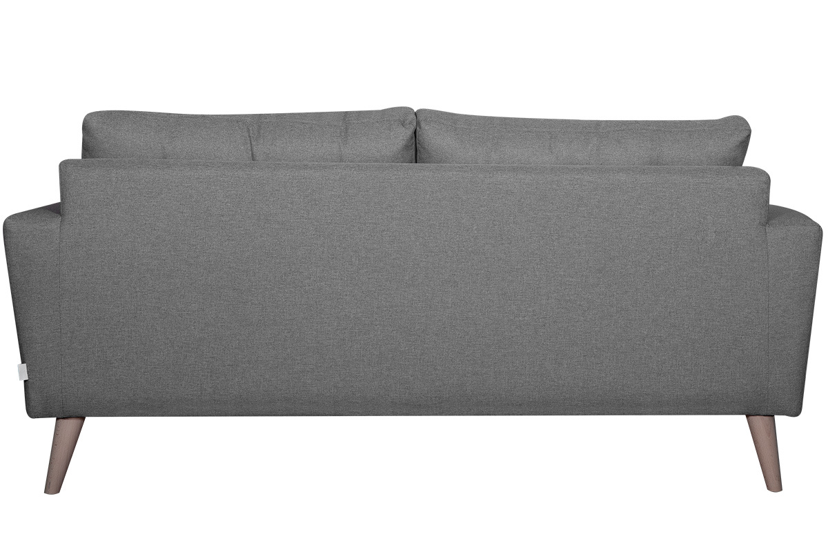 Skandinavisches graues 3-Sitzer-Sofa BEAUBOURG