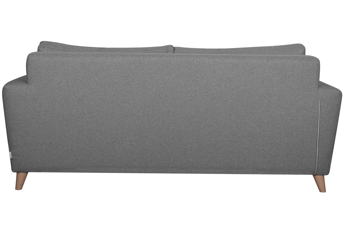 Skandinavisches graues und umwandelbares 3-Sitzer-Sofa BEAUBOURG