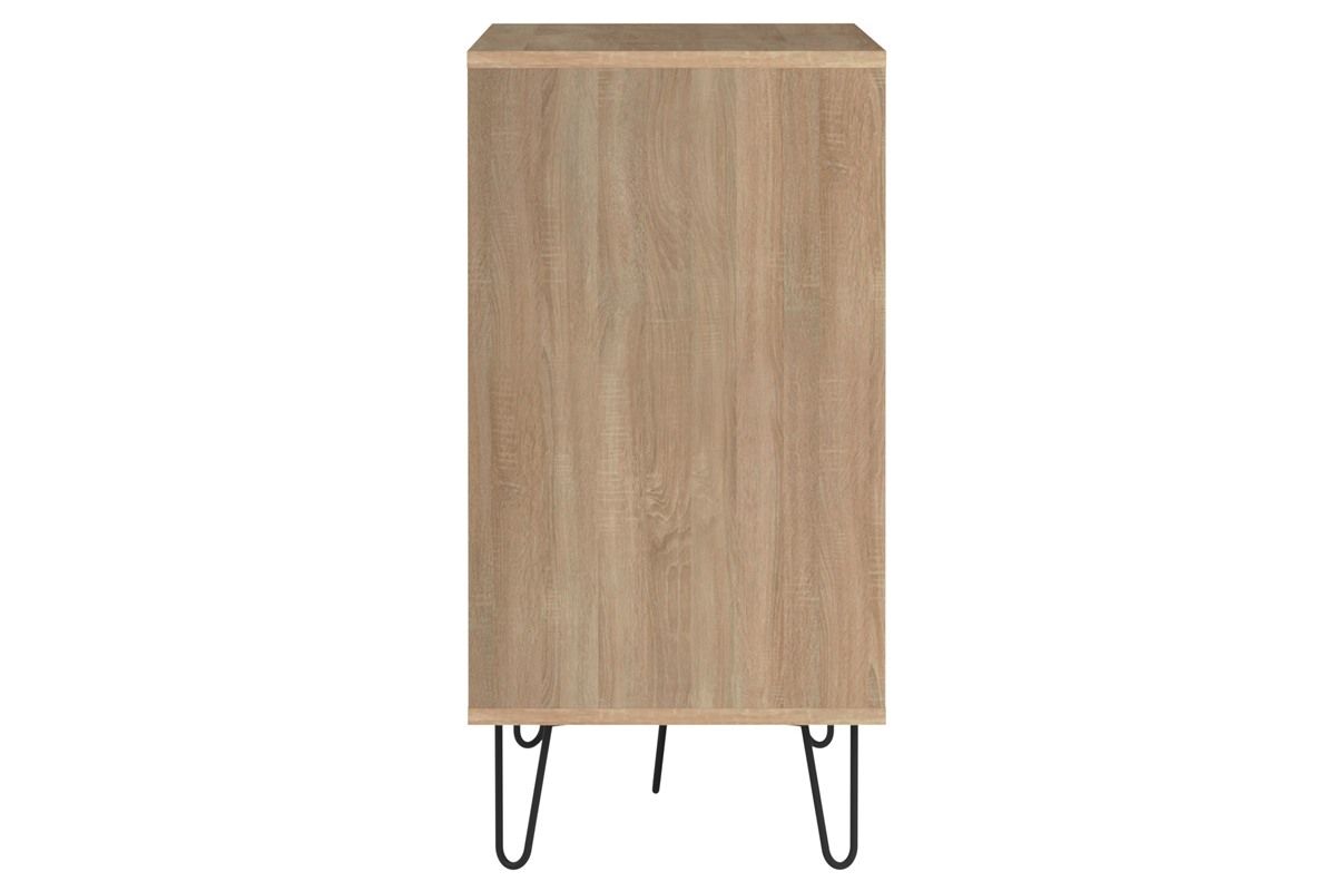 Skandinavisches Sideboard LUMY in Holz und Wei