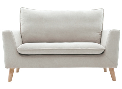 Skandinavisches Sofa 2-Sitzer in Beige CREEP