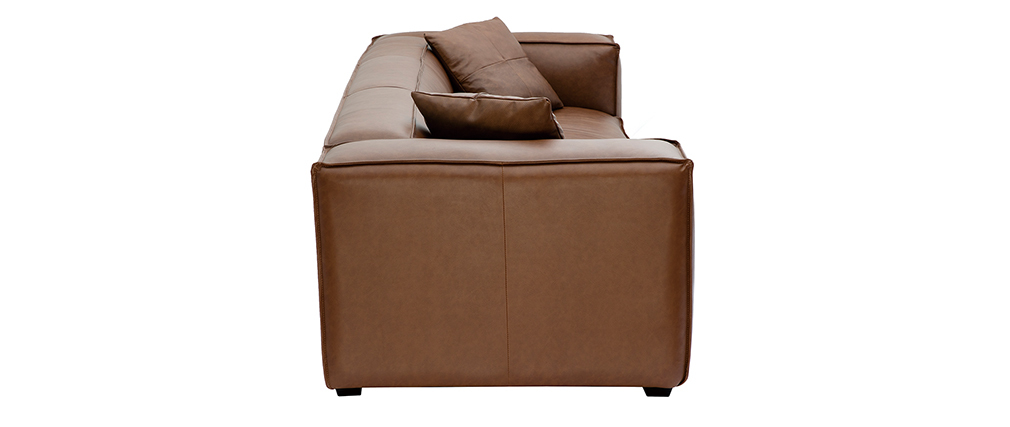 Sofa aus Büffelleder 3-Sitzer COBAIN
