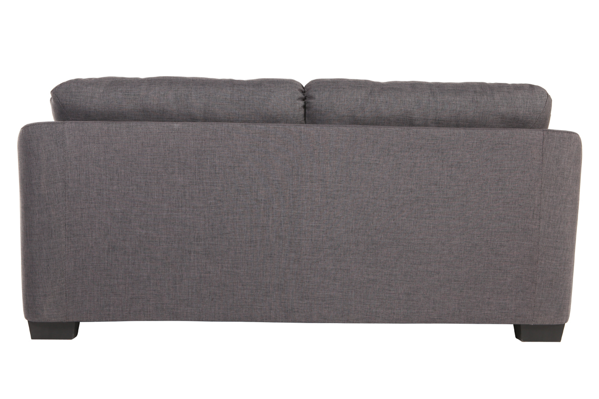 Sofa Verstellbar 3 Pltze Grau JERSEY
