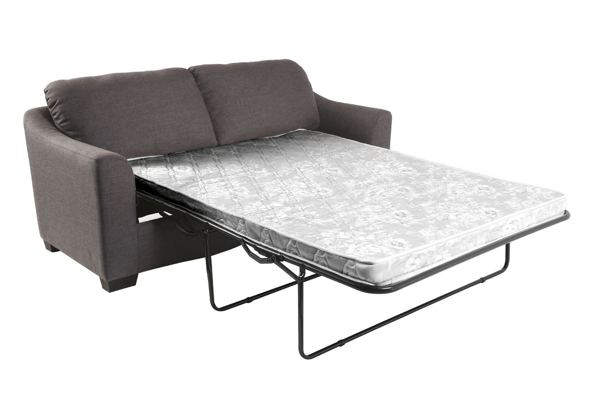 Sofa Verstellbar 3 Pltze Grau JERSEY