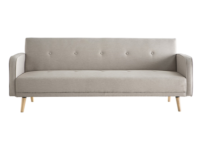 Sofa verstellbar 3 Plätze skandinavisches Design Naturfarbe ULLA