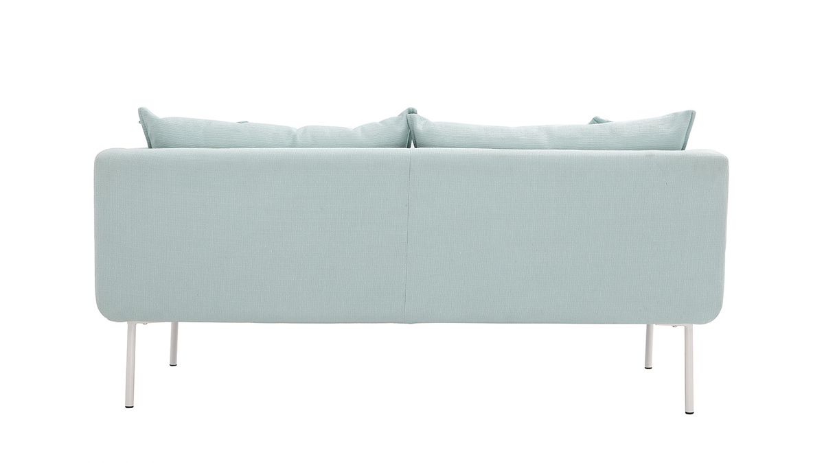 Sofa zeitgenssisches Design 3 Pltze Minzgrn MATHIS