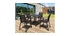 Stapelbare Gartenstühle schwarz (4er-Set) CORAIL