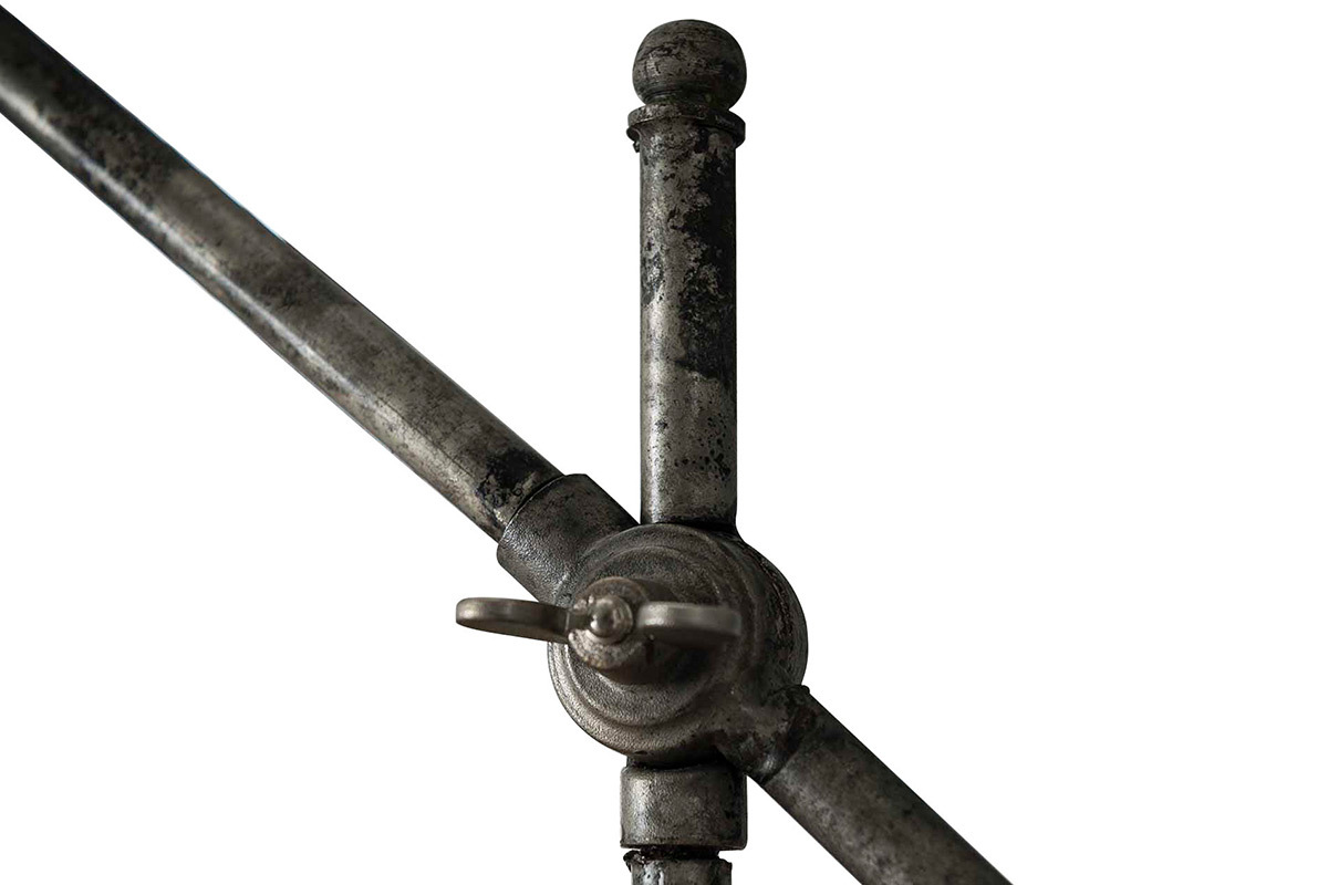 Stehlampe altsilber SHELTER