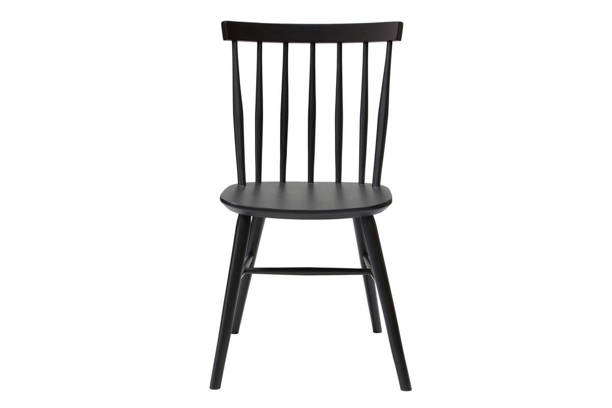 Sthle im Gitter-Design mattschwarz (2er-Set) COLBERT