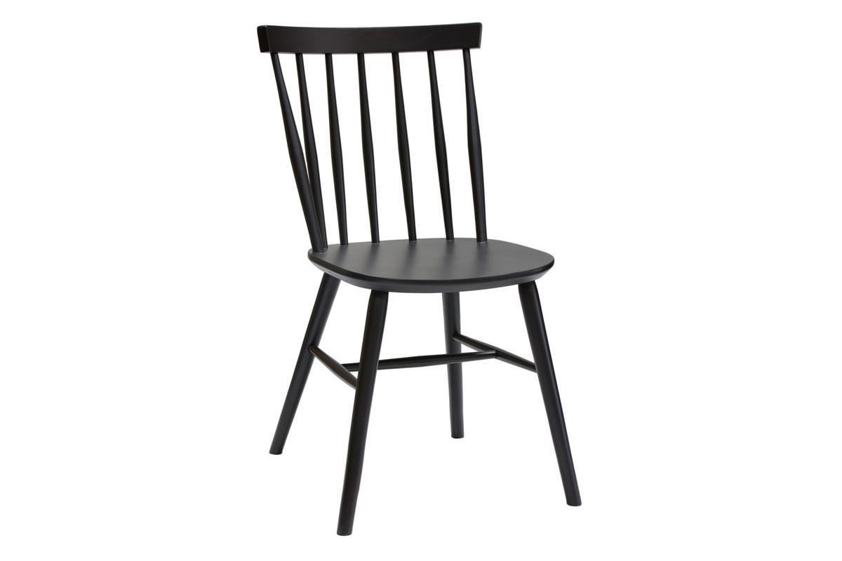 Sthle im Gitter-Design mattschwarz (2er-Set) COLBERT