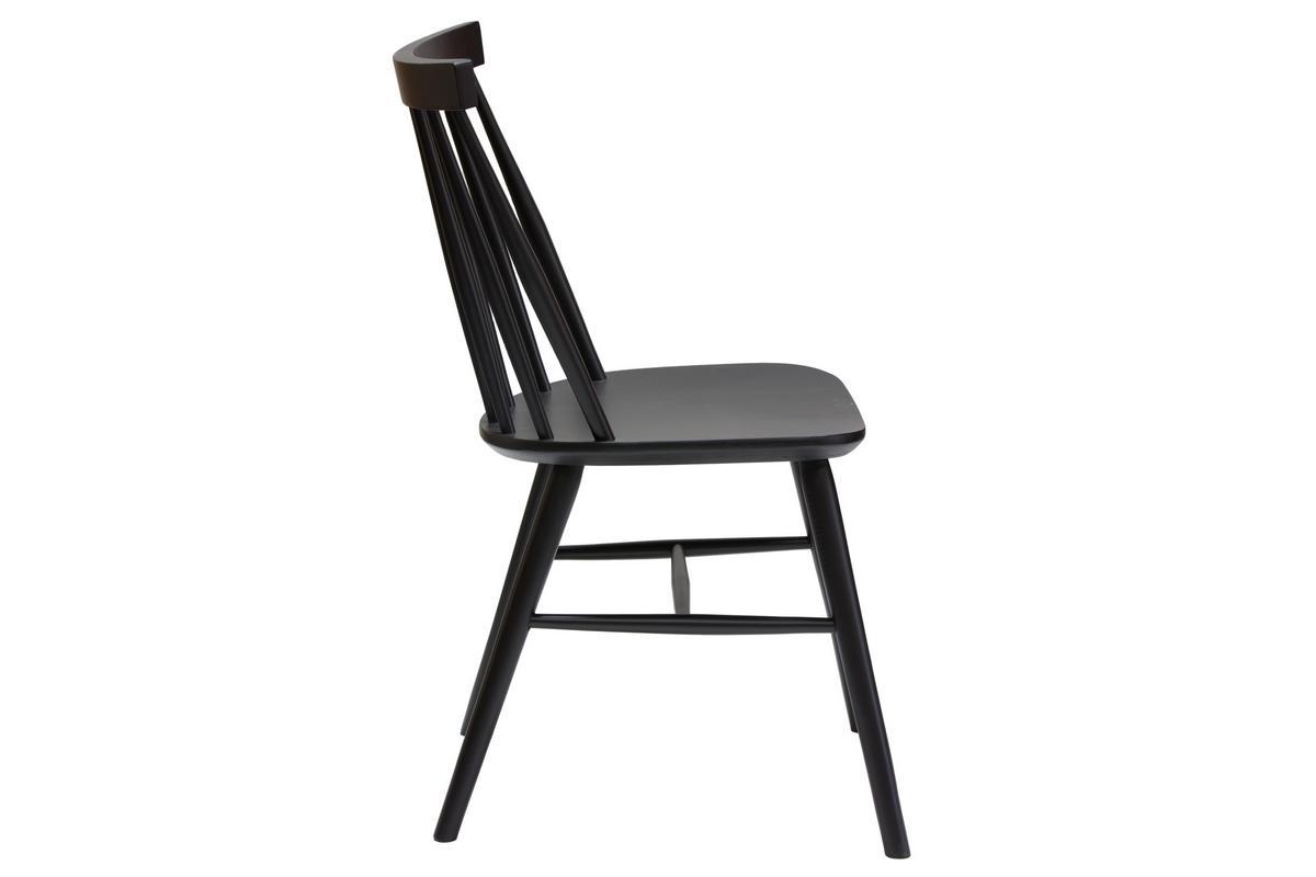 Sthle im Gitter-Design mattschwarz (2er-Set) COLBERT