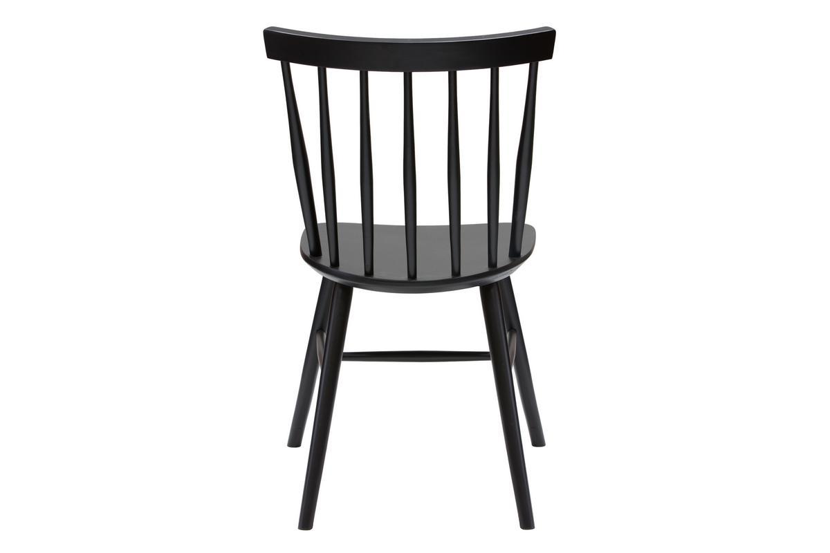 Sthle im Gitter-Design mattschwarz (2er-Set) COLBERT