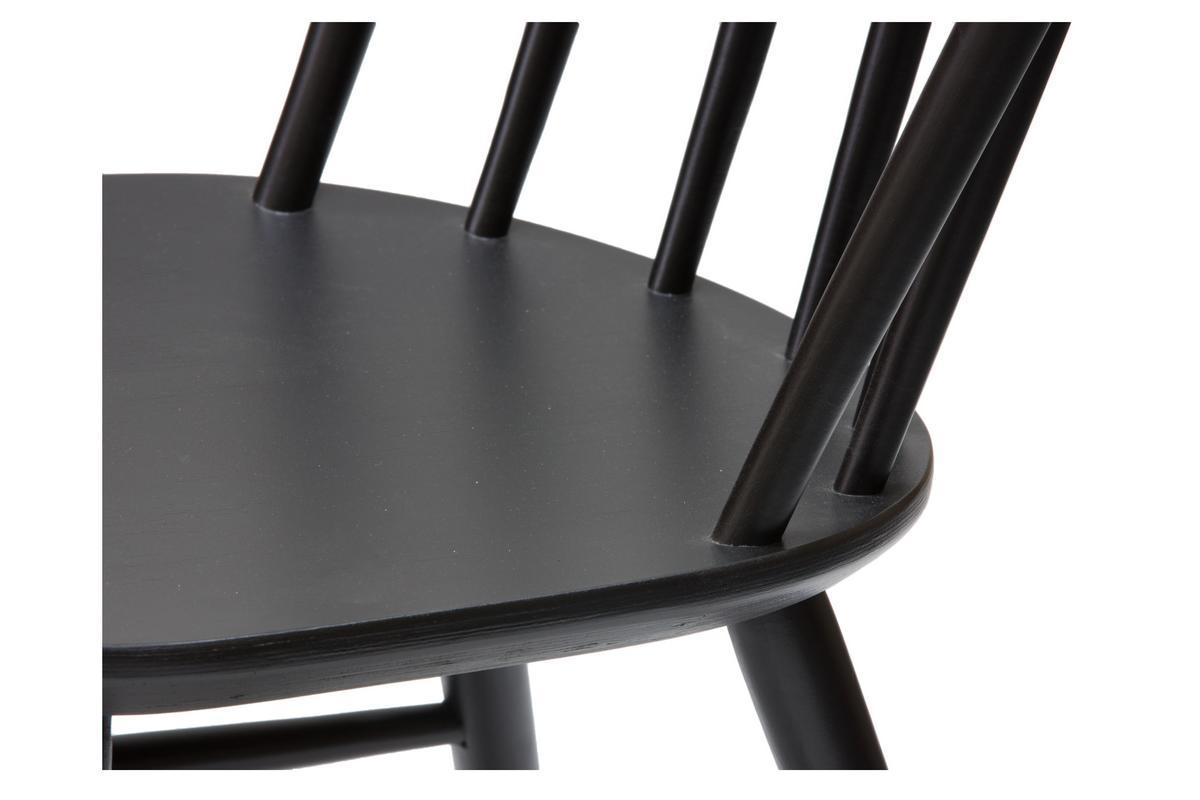 Sthle im Gitter-Design mattschwarz (2er-Set) COLBERT