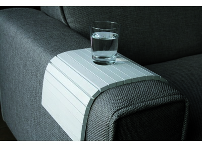 Tablett f&uuml;r Sofas FLEX Wei&szlig;