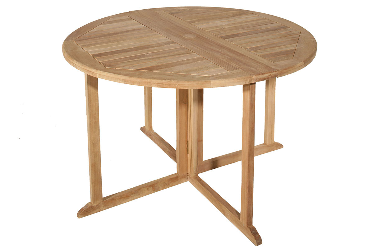 Teak Garten-Ensemble und 4 Sthle SABA