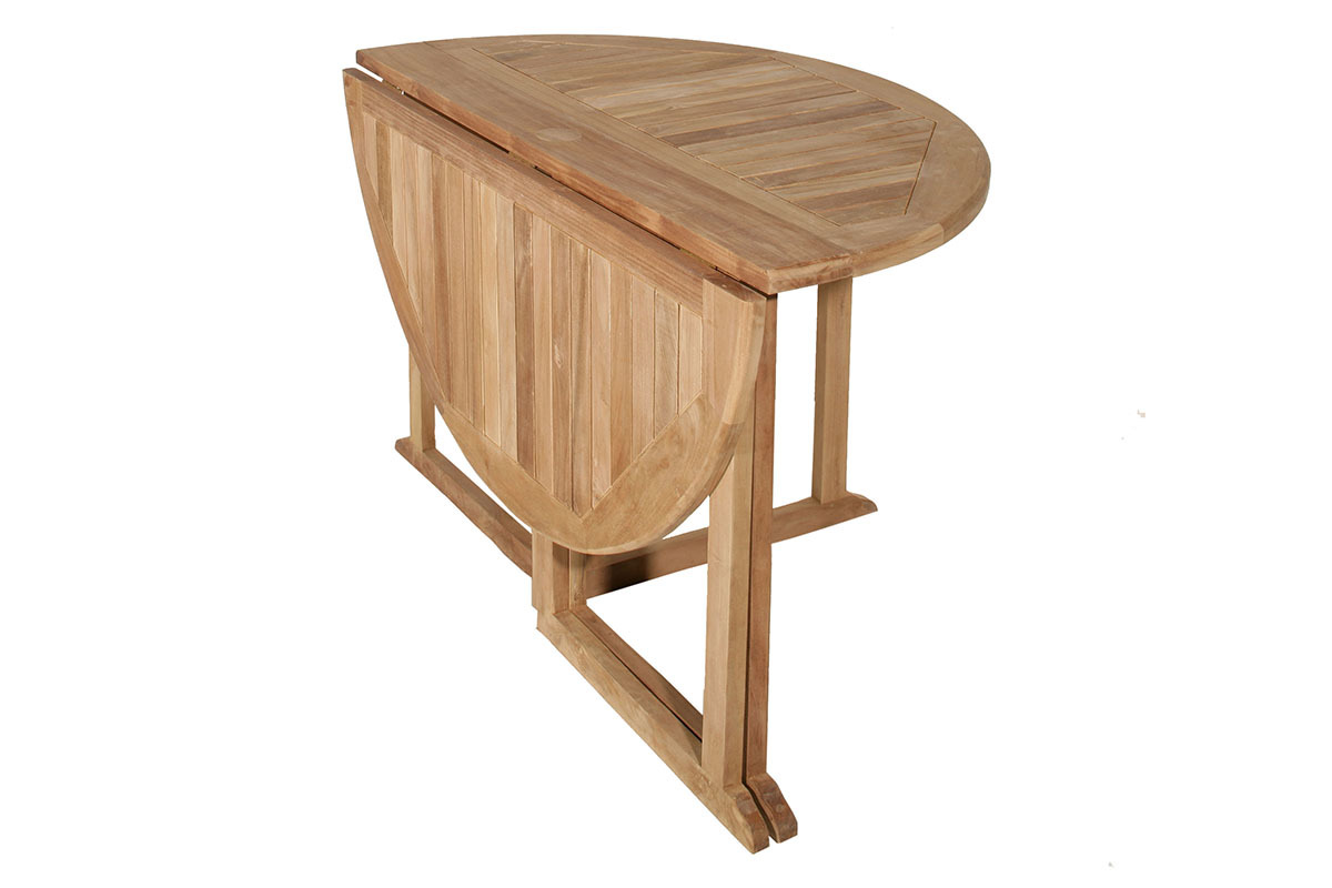 Teak Garten-Ensemble und 4 Sthle SABA