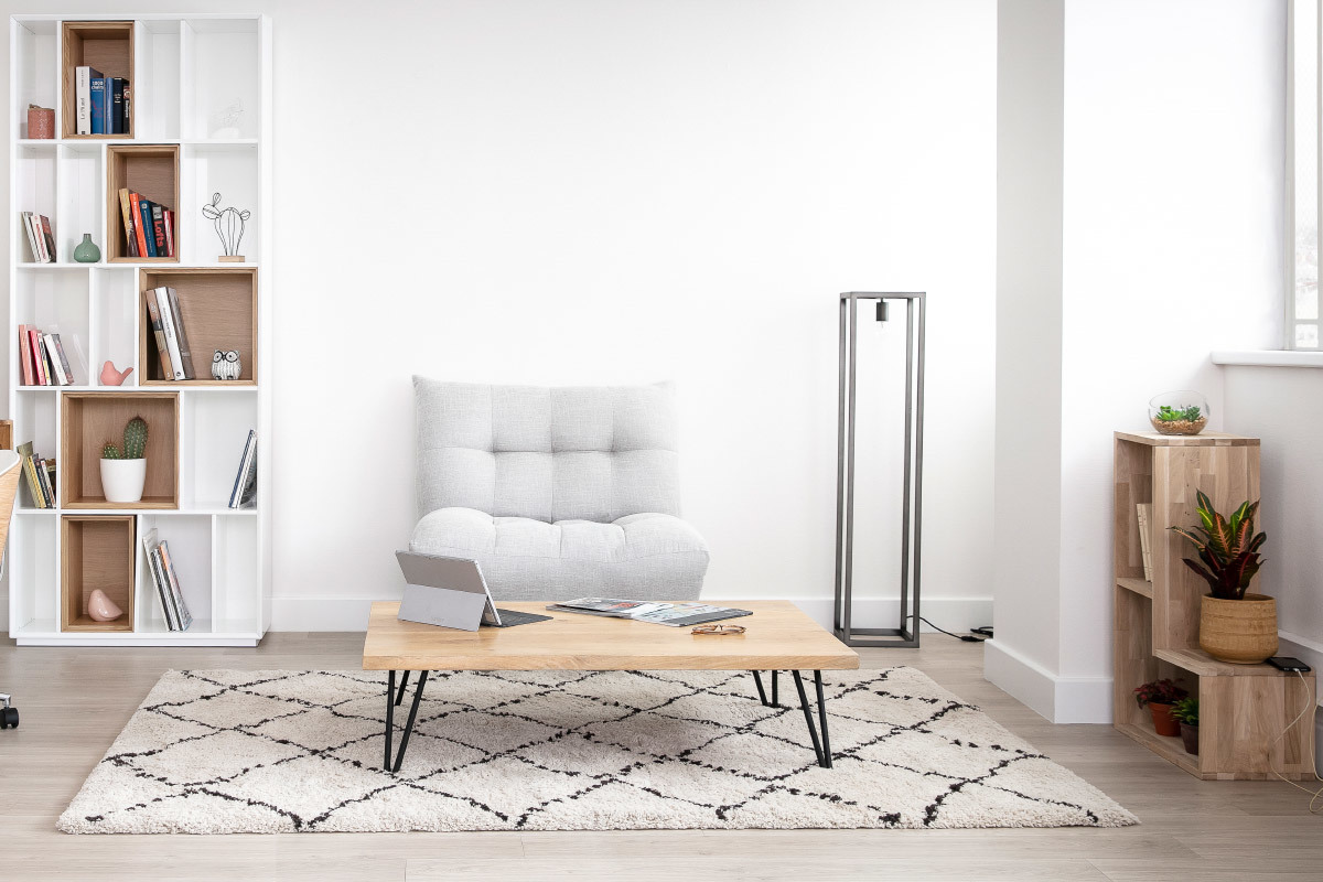 Teppich beige Polypropylen 200 x 290 cm BERBERE