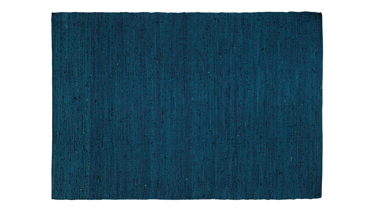Teppich Blau Jute 170x240cm GUNNY