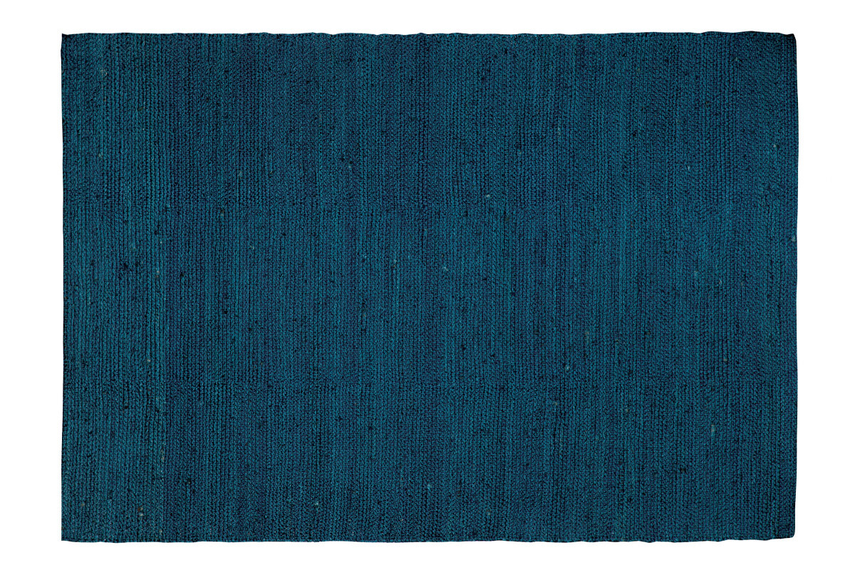 Teppich Blau Jute 200x300cm GUNNY