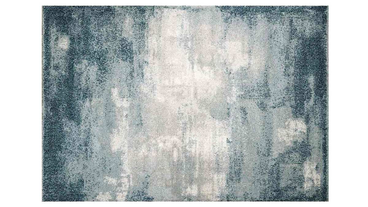 Teppich blau modern aus Polypropylen 160x230cm CHLOE