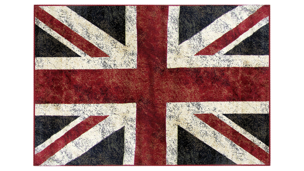 Teppich Englische Flagge 160 x 230 cm LONDON