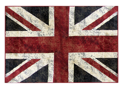 Teppich Englische Flagge 160 x 230 cm LONDON - Teppich Englische Flagge 160 x 230 cm LONDON