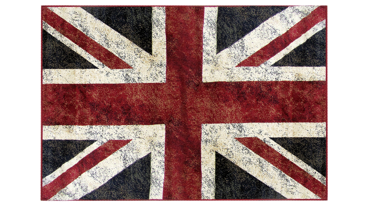 Teppich Englische Flagge 95 x 140 cm LONDON
