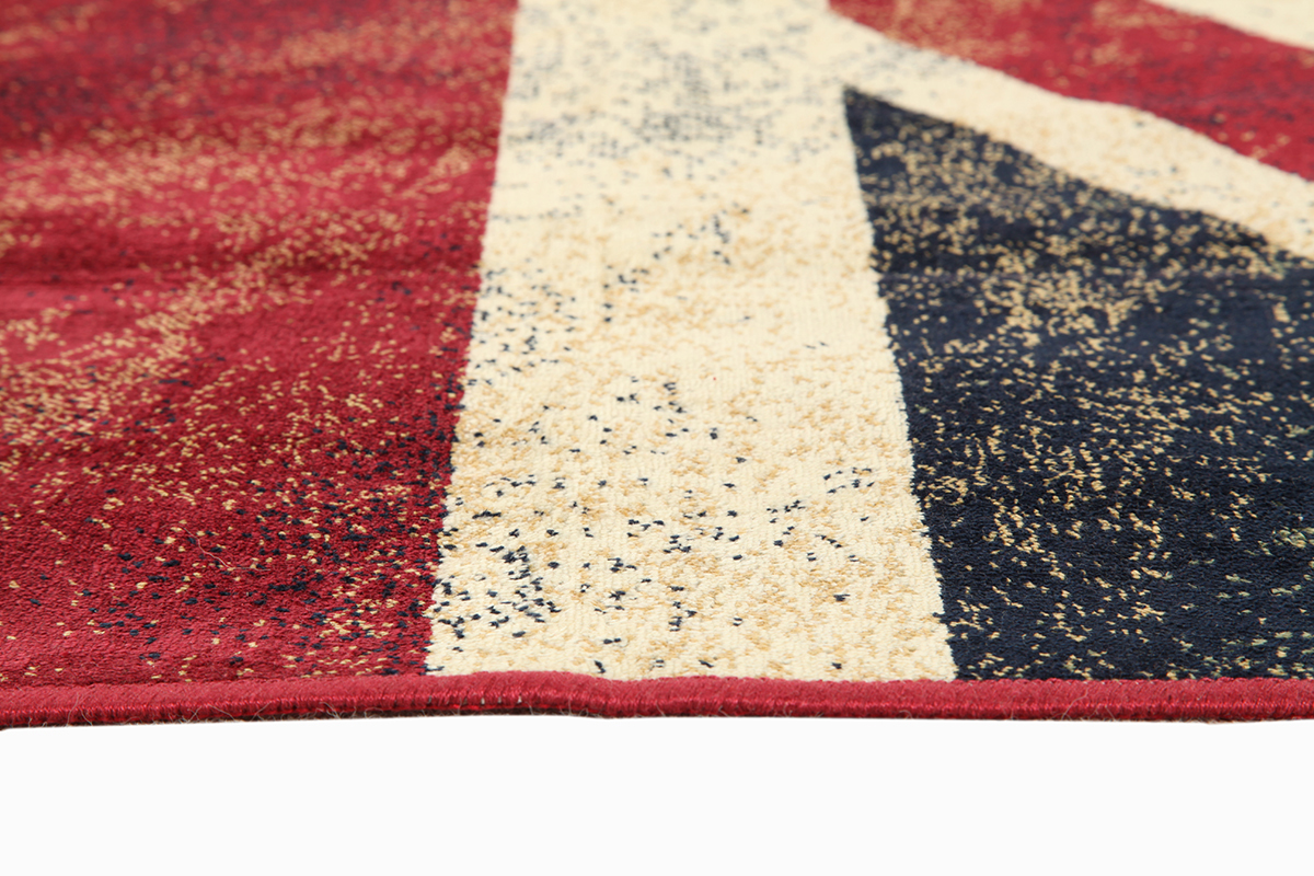 Teppich Englische Flagge 95 x 140 cm LONDON