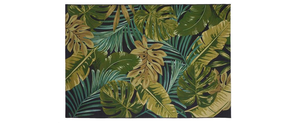 Teppich für Innen und außen einfarbig-grün 160 x 230 cm MANAUS