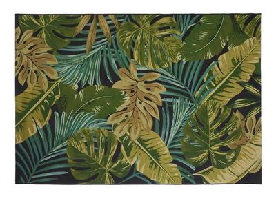 Teppich für Innen und außen einfarbig-grün 160 x 230 cm MANAUS