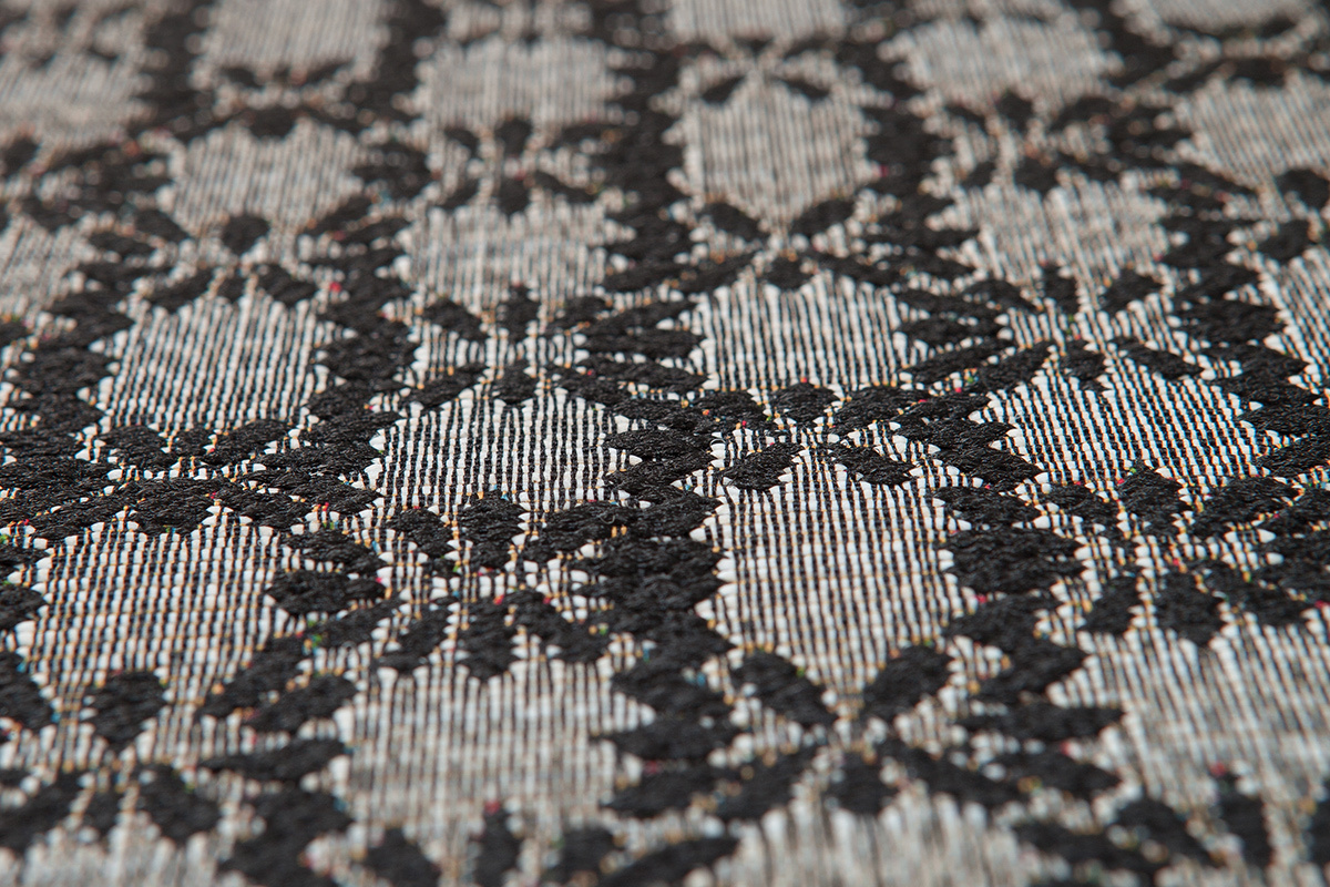 Teppich Grau 120x170 cm OASIS