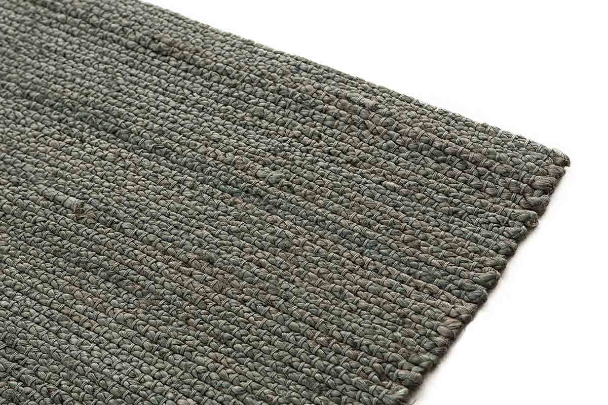 Teppich Grau Jute 200x230cm GUNNY