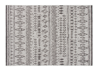 Teppich im Berberstil grau 160 x 230 cm MEA