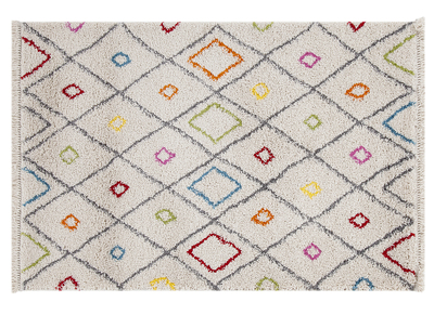 Teppich im Berberstil mehrfarbig 160 x 230 cm ULAP