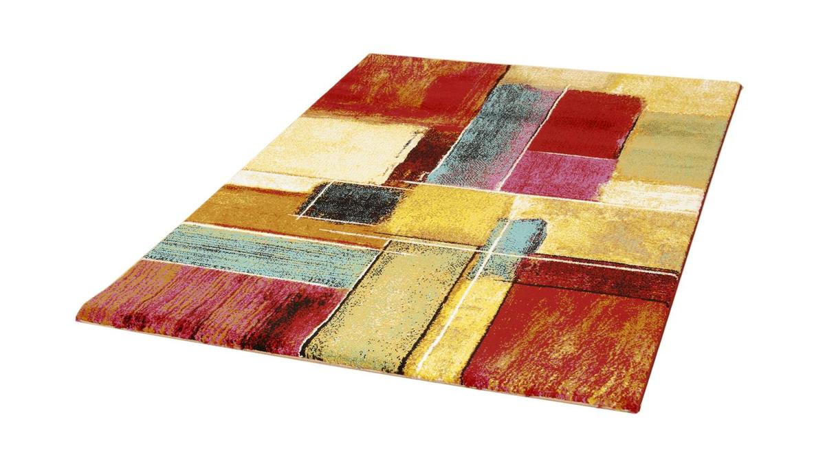 Teppich mehrfarbig gemustert 160 x 230 cm CANDY