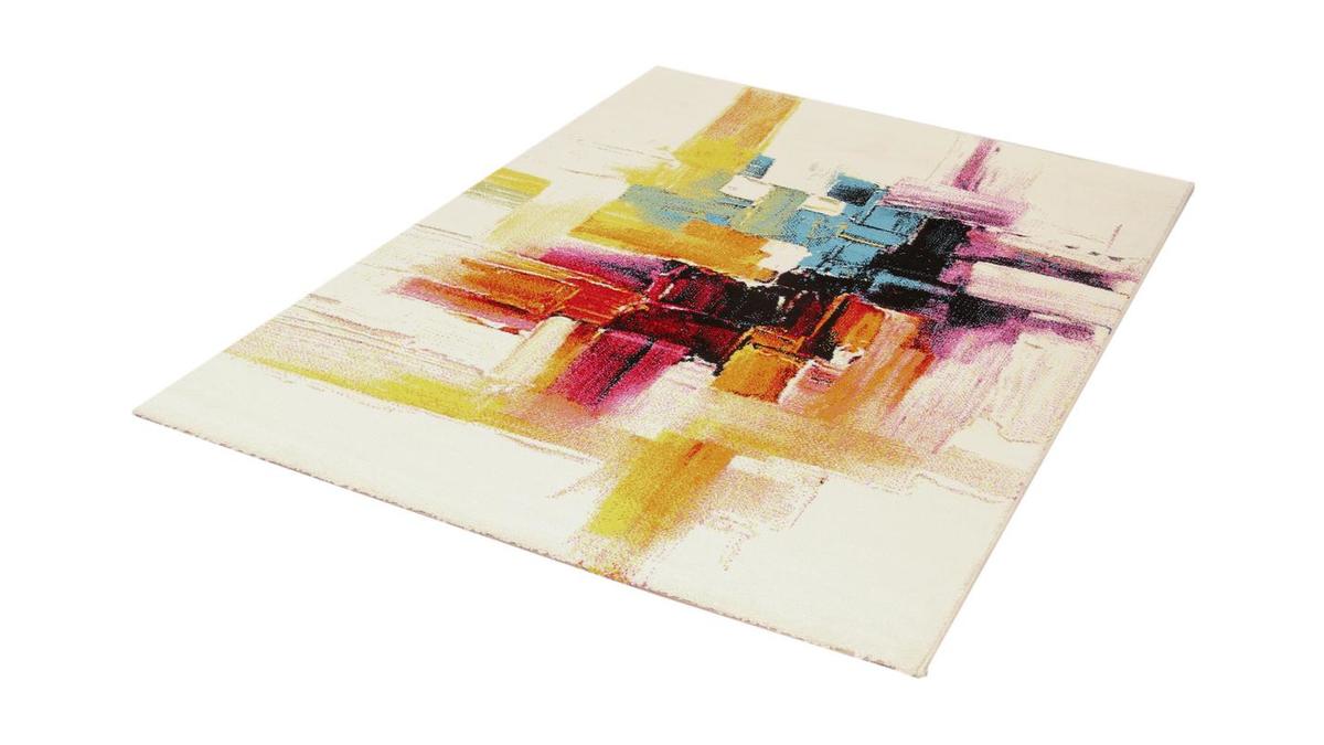 Teppich mehrfarbig gemustert 160 x 230 cm GOUACHE