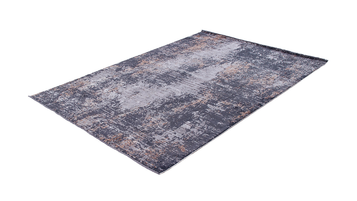 Teppich mit grnem Abnutzungseffekt 160 x 230 cm PERSE