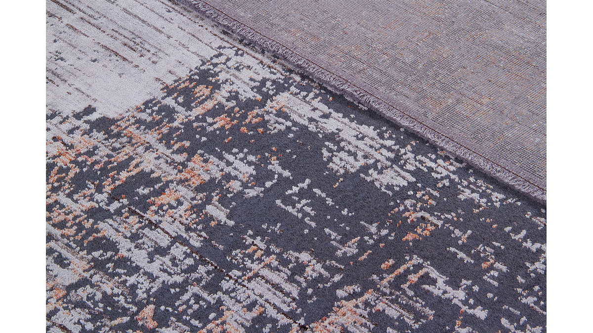 Teppich mit grnem Abnutzungseffekt 160 x 230 cm PERSE