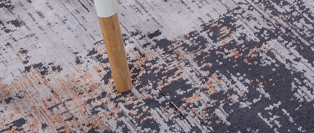 Teppich mit grünem Abnutzungseffekt 160 x 230 cm PERSE