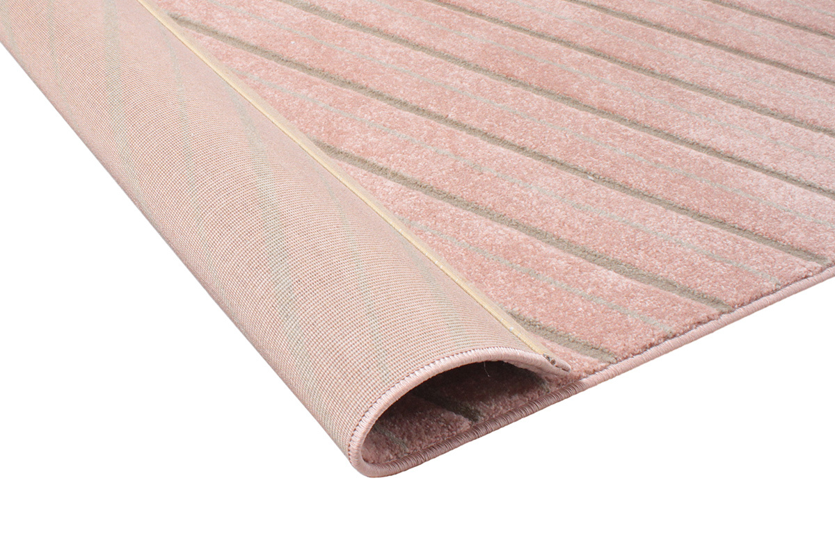 Teppich modern rosa 160 x 230 cm PALM