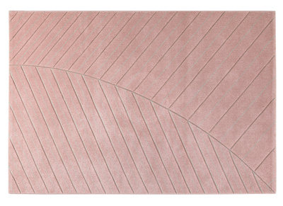 Teppich modern rosa 160 x 230 cm PALM - Teppich modern rosa 160 x 230 cm PALM