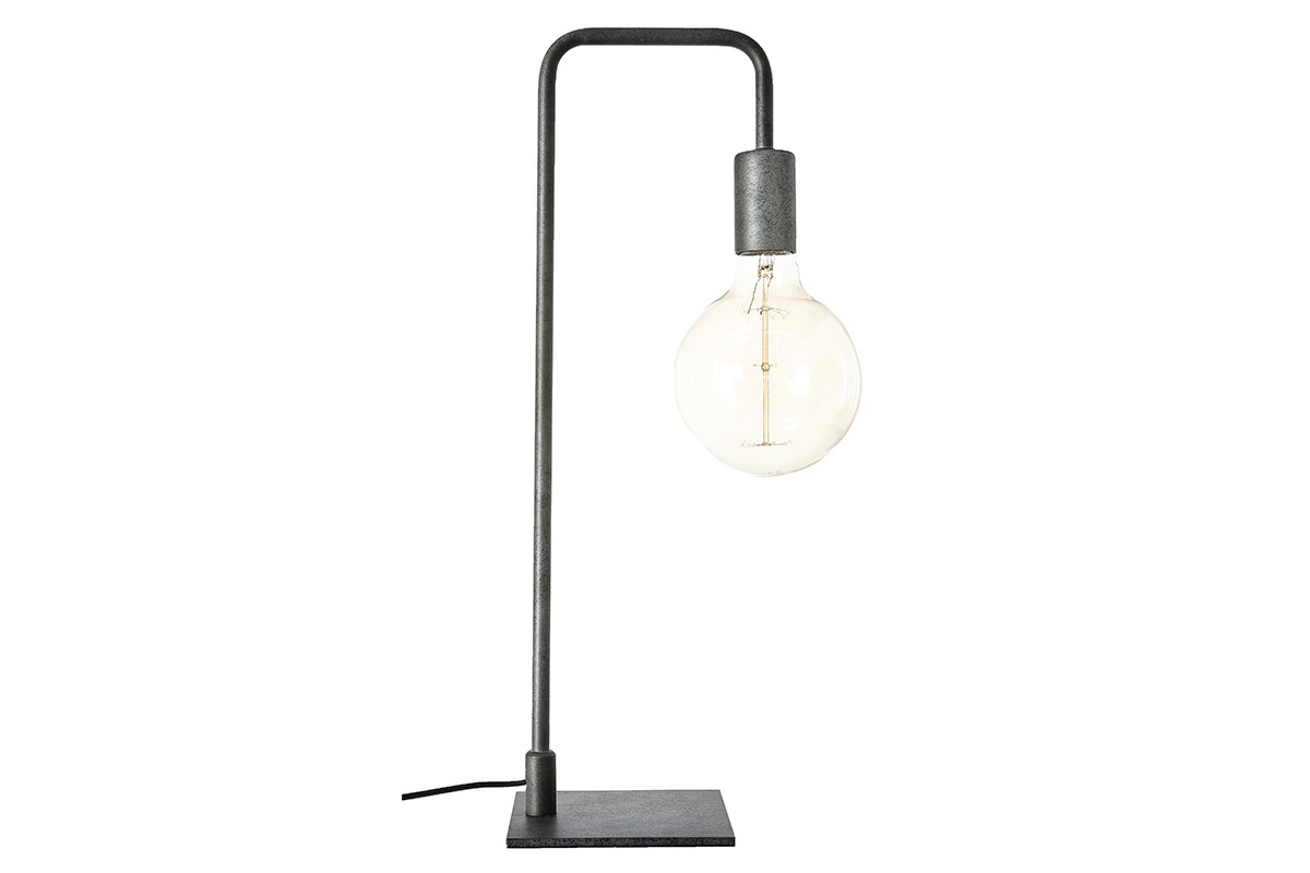 Tischlampe Industrial Metall schwarz GARBI