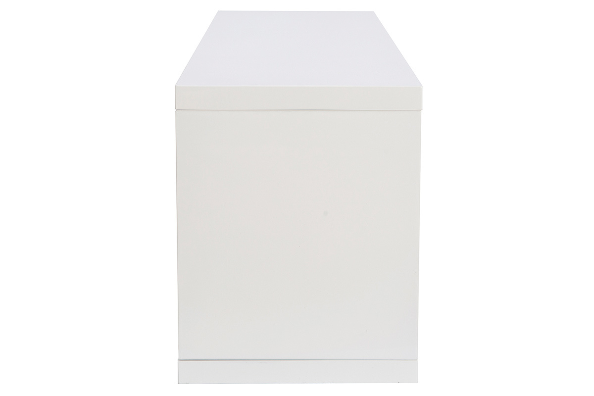 TV-Designmbel, in weiem Hochglanzlack, B 150 cm HALTON