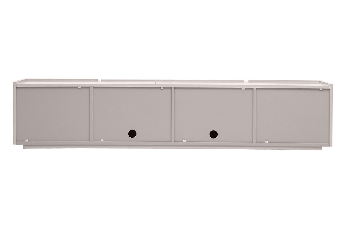 TV-M�bel in gl�nzendem Beige mit Stauraum L199.8 cm ISAURE