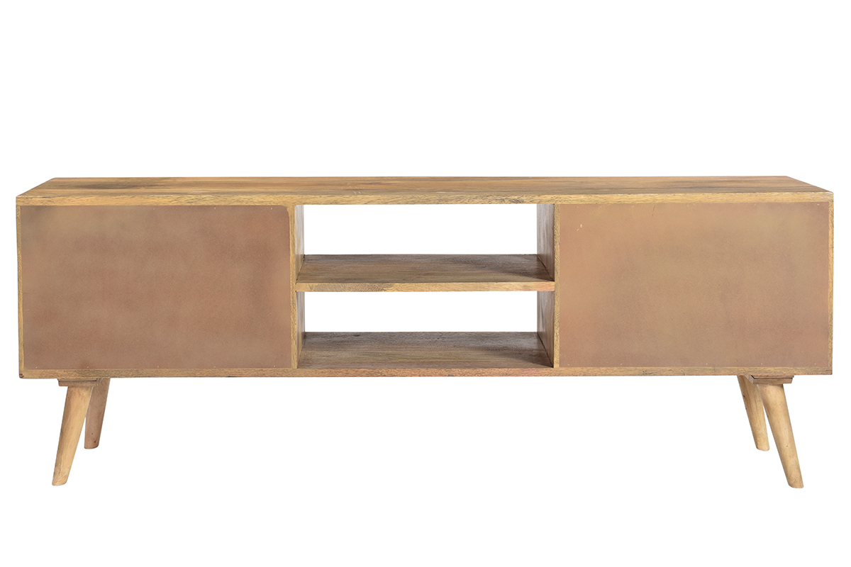 TV-Schrank aus massivem Mangoholz B 160 cm NIKITA