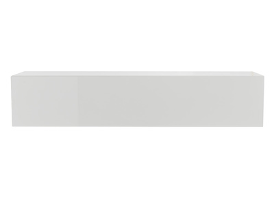 TV-Wandelement horizontal glänzend weiß lackiert ETERNEL